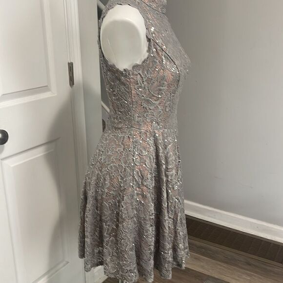 CITY STUDIO SEQUIN MINI DRESS SIZE SMALL - Picture 4 of 8